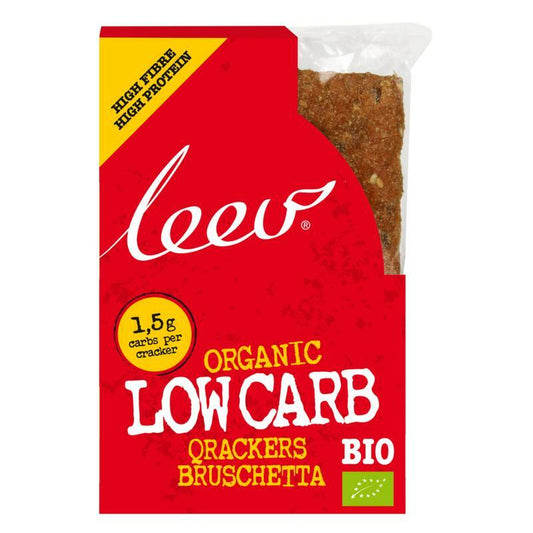 Leev Bio qrackers bruschetta 3 x 2 stuks 3x2st