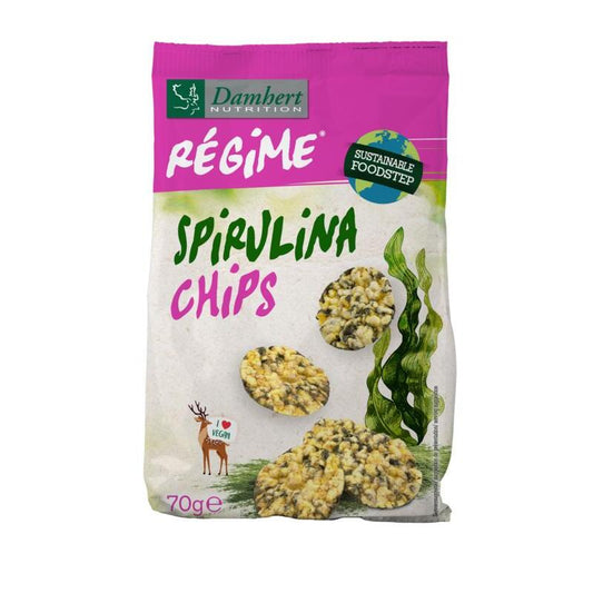 Damhert Damhert spirulina chips 70g