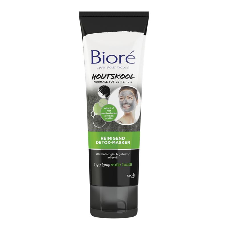 Biore Reinigende detox masker 110ml