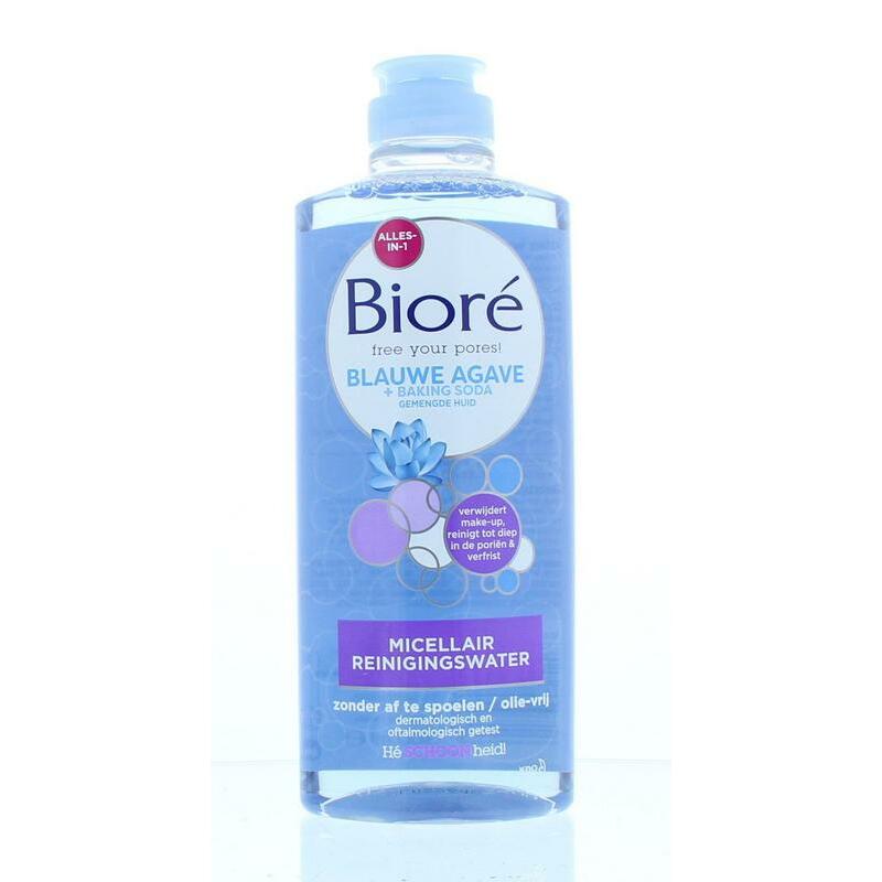 Biore Micellair water blauwe agave met baking soda 300ml