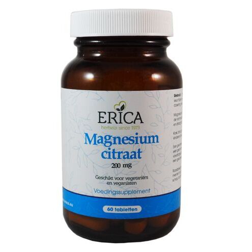 Erica Magnesium citraat 200 mg 60tb