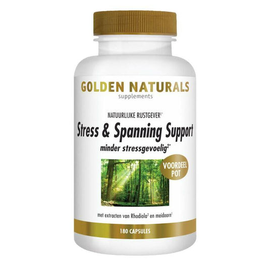 Golden Naturals Stress & spanning support 180vc