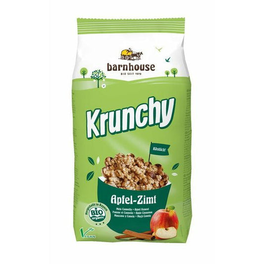 Barnhouse Krunchy appel kaneel bio 750g