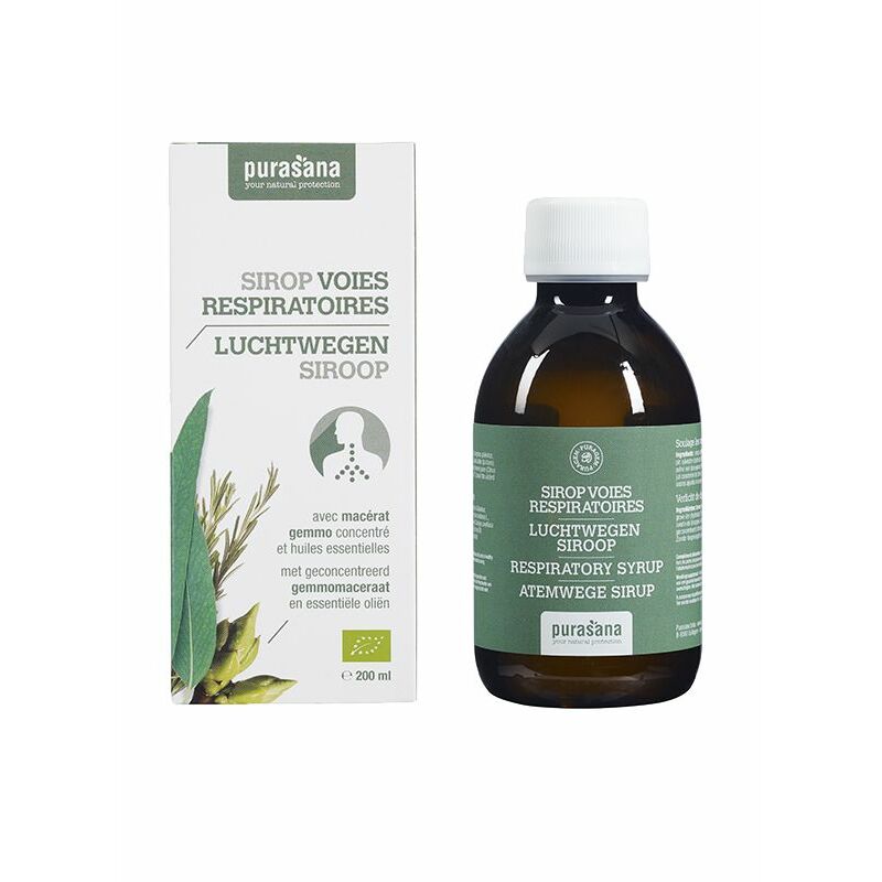 Purasana Puragem luchtwegen siroop bio 200ml