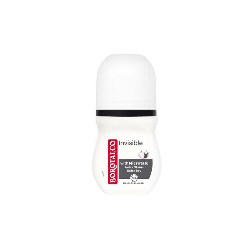 Borotalco Deodorant roller invisible 50ml