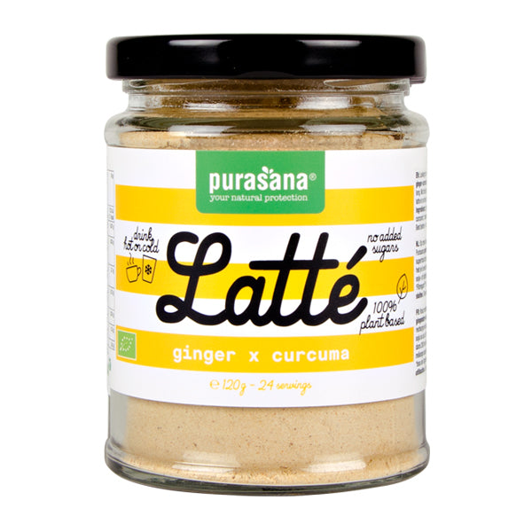 Purasana Gember Curcuma latte bio 120g