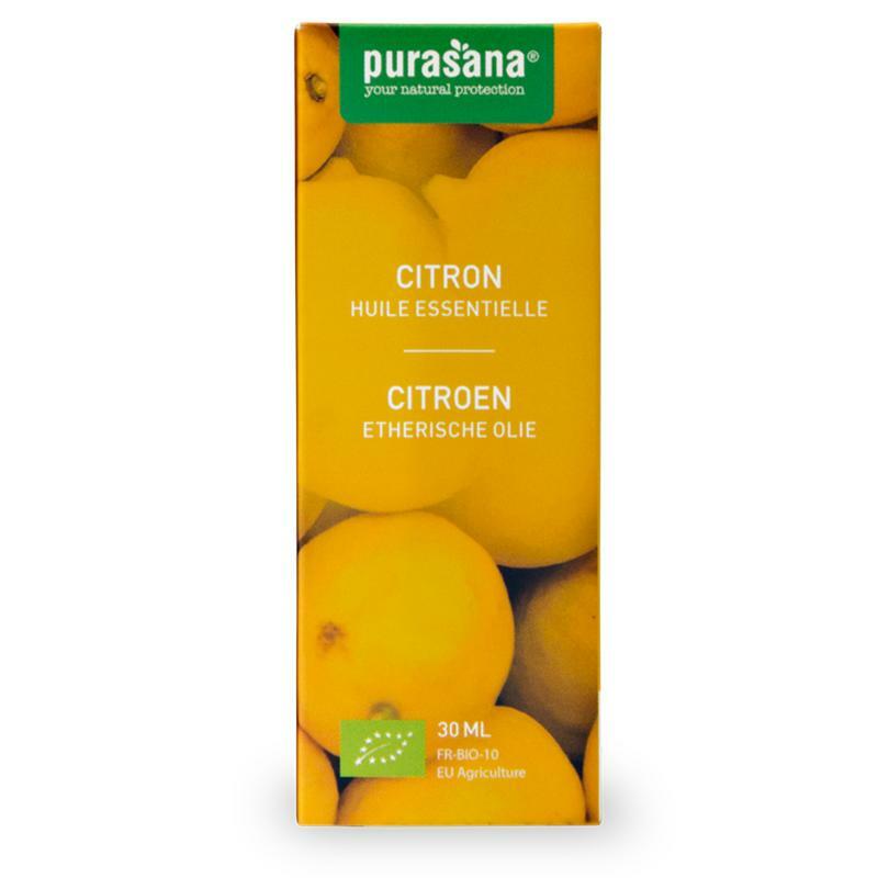 Purasana Citroen olie bio 30ml