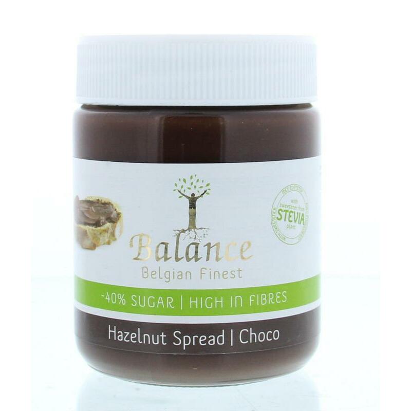 Balance Chocopasta stevia hazelnoot 250g