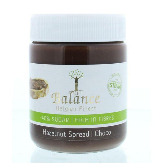 Balance Chocopasta stevia hazelnoot 250g