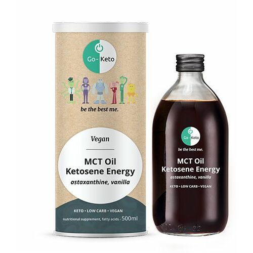 Go-Keto Ketosene MCT oil premium 60/40 astaxanthine 500ml