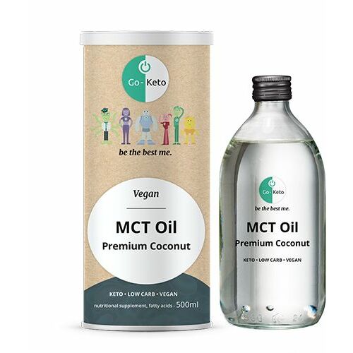 Go-Keto MCT oil premium blend 60 C8/40 C10 500ml