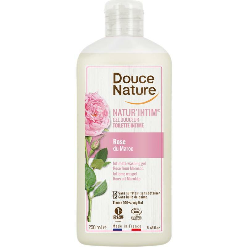 Douce Nature Natur intim intieme wasgel rose bio 250ml
