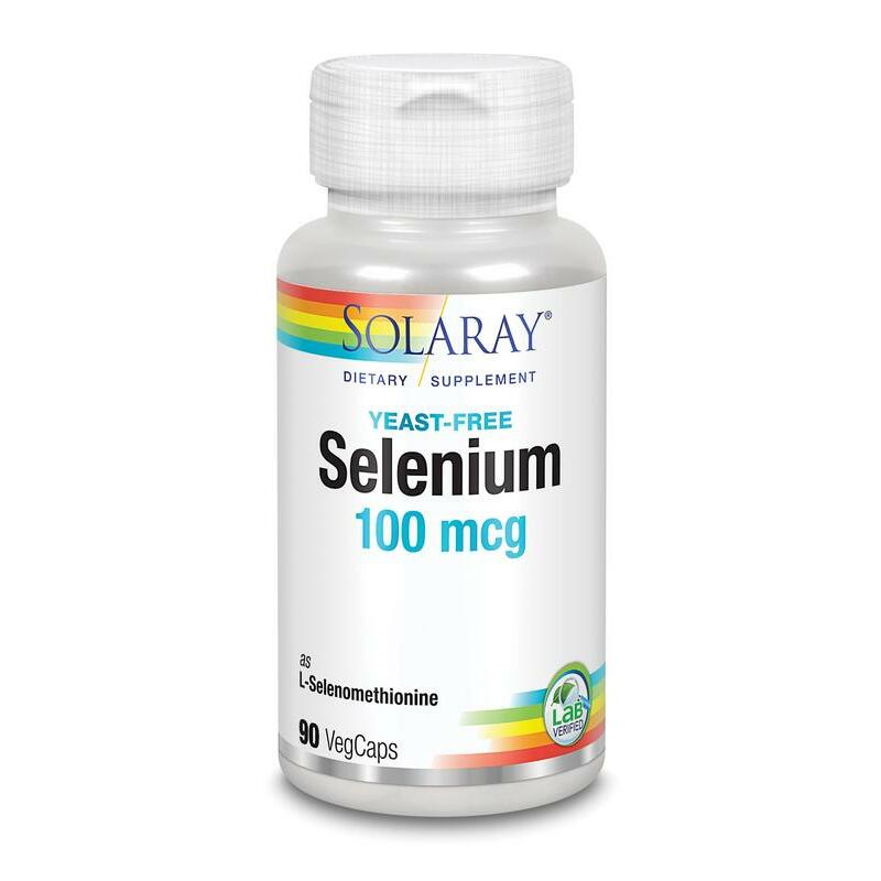 Solaray Selenium 100 mcg 90vc