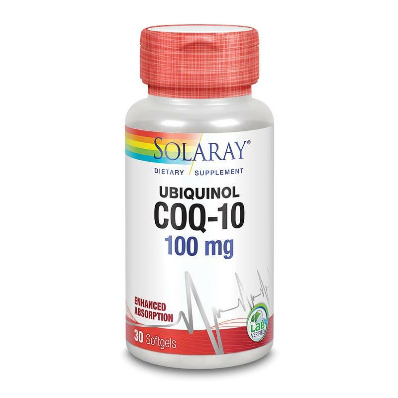 Solaray Ubiquinol Co Q10 100 mg 30sft