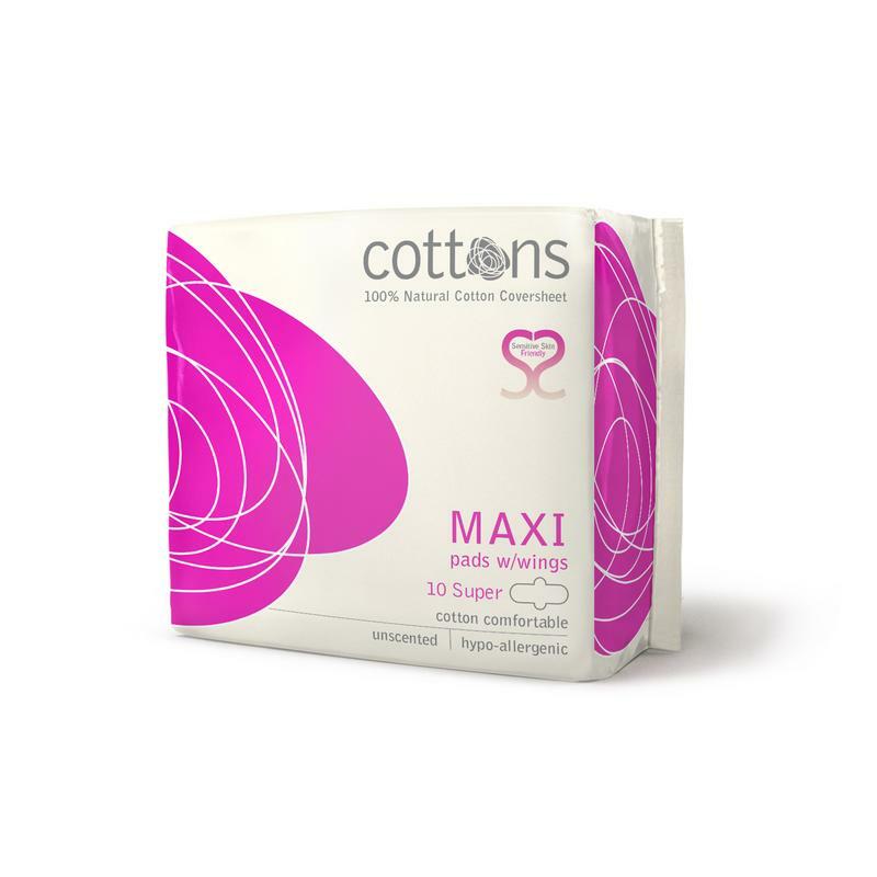 Cottons Maandverband maxi super 10st