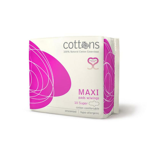 Cottons Maandverband maxi super 10st