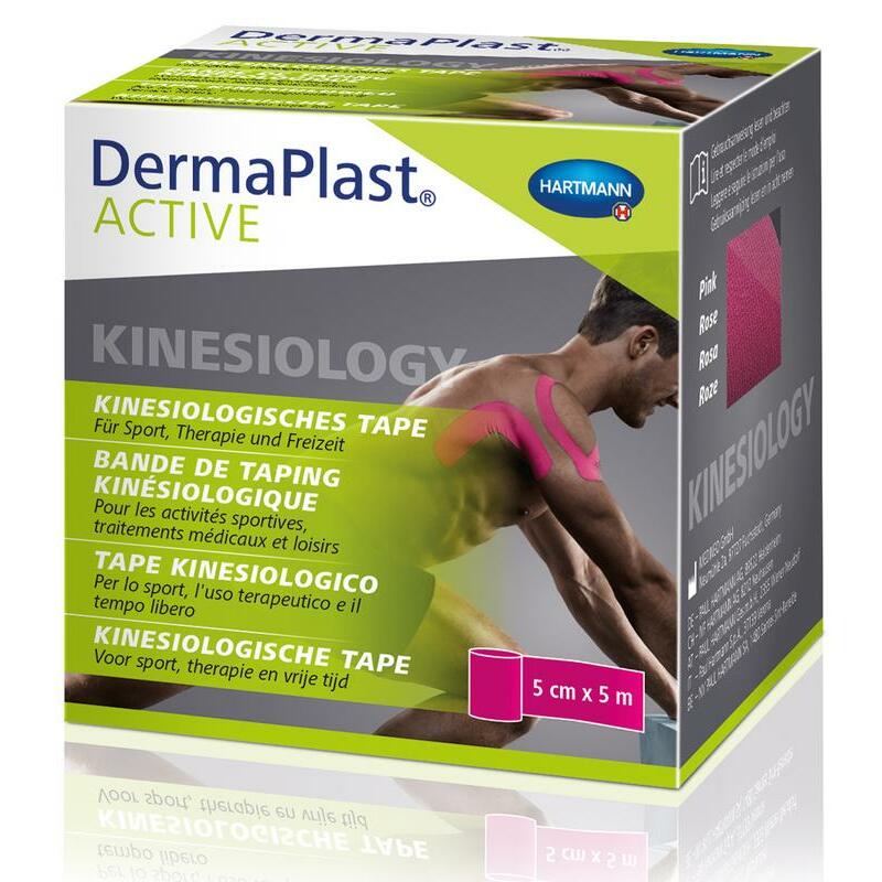 Dermaplast Active kinesiotape roze 1st
