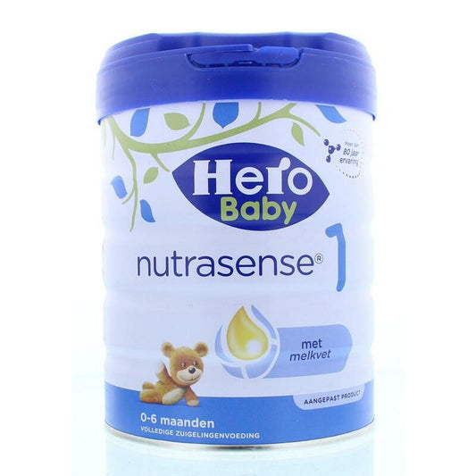 Hero 1 Nutrasense 0-6 maanden 800g