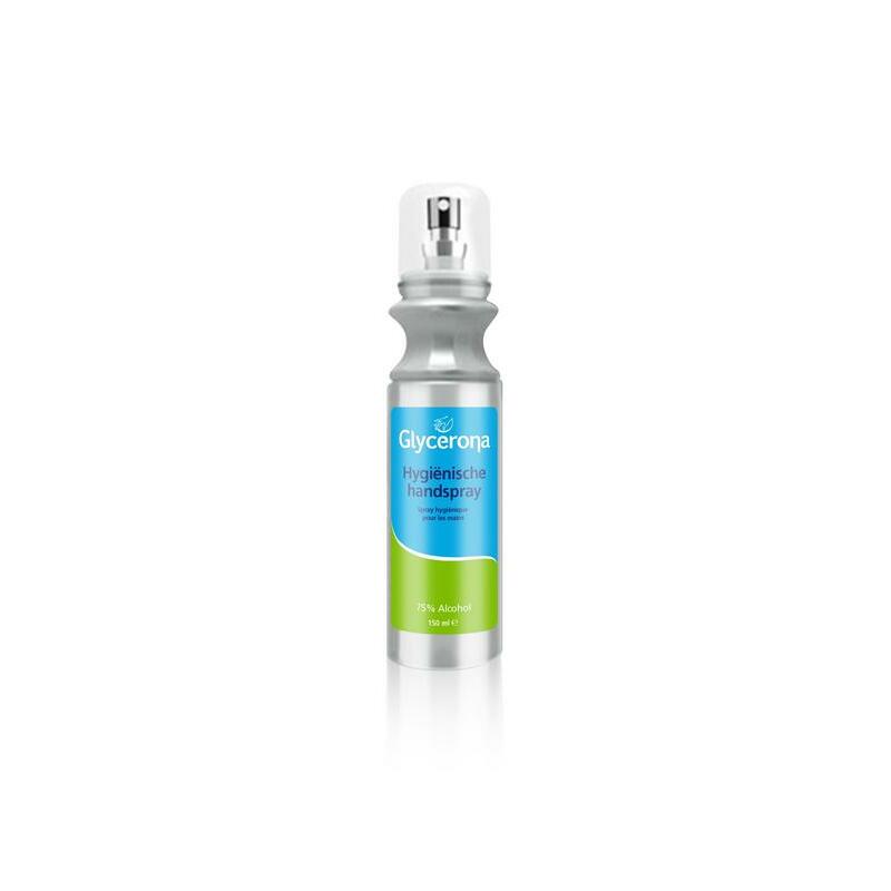 Glycerona Handgel spray hygienisch 75% alcohol 150ml