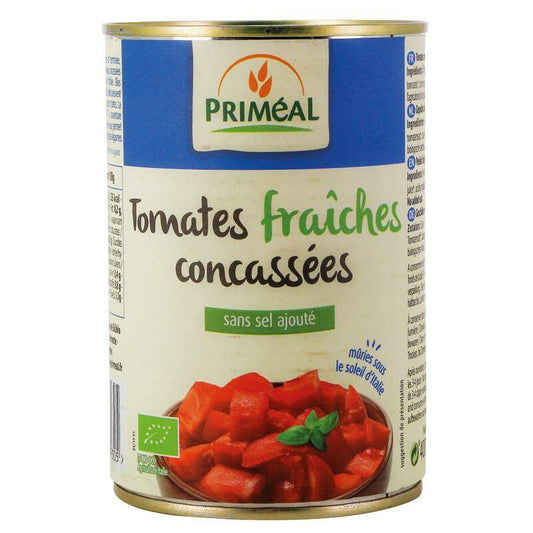 Primeal Tomatensaus met stukjes bio 400g