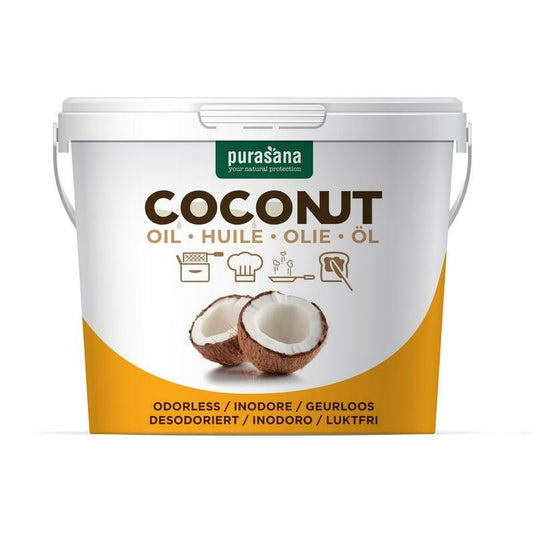Purasana Kokosnootolie ontgeurd bio 2000ml