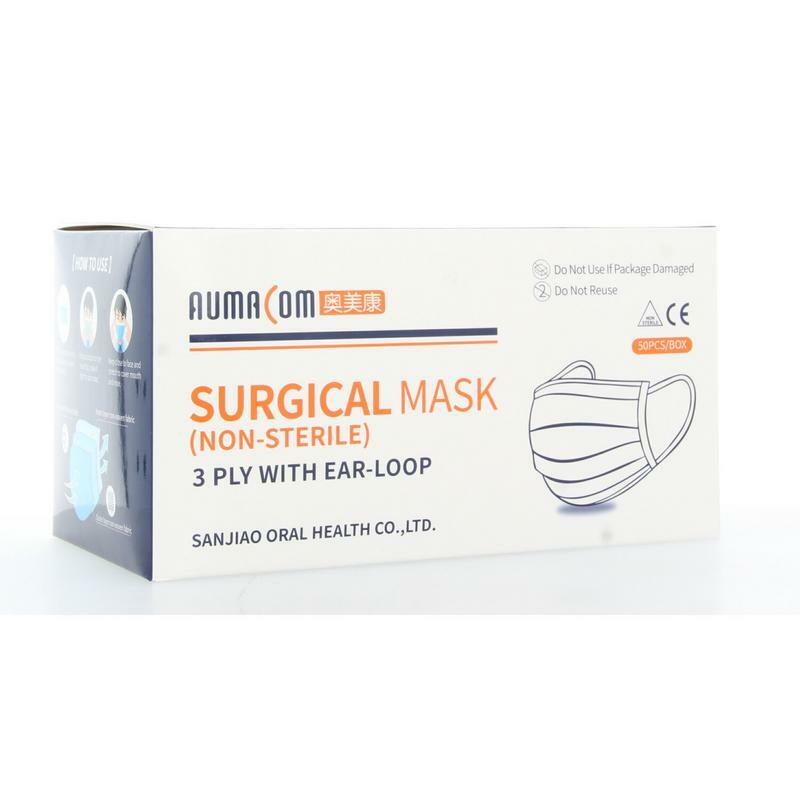 1 Masks Mondmasker 3-PLY type II 5x10ST