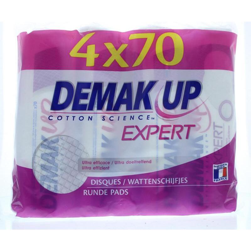 Demak Up Demake up wattenschijfjes 4x70st