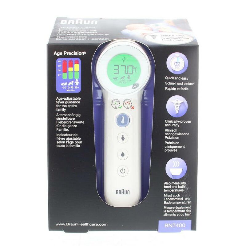 Braun Voorhoofdthermometer BNT 400WE 1st