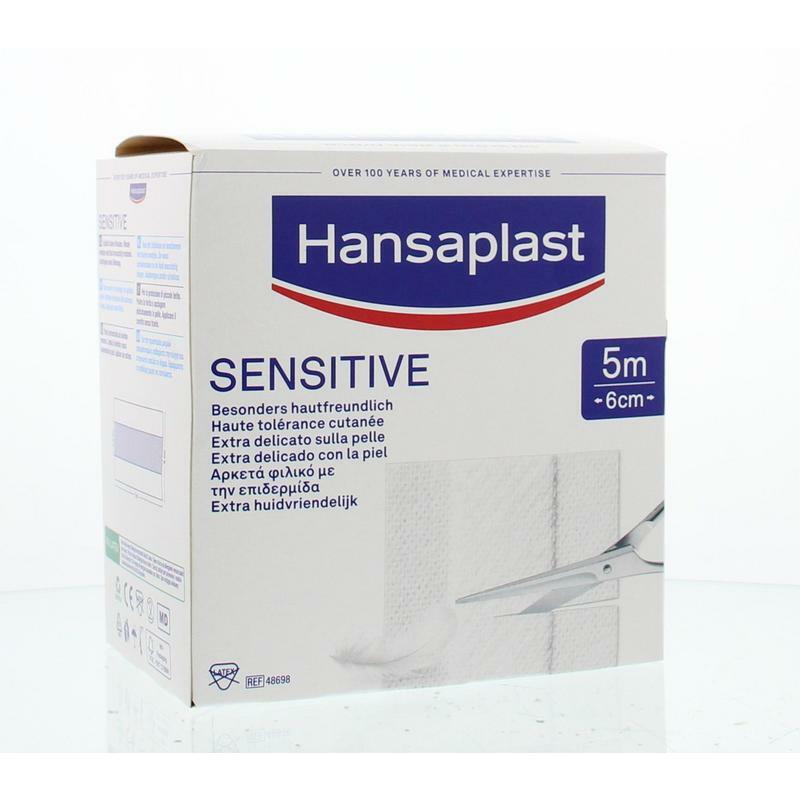 Hansaplast Sensitive 5m x 6cm 1st