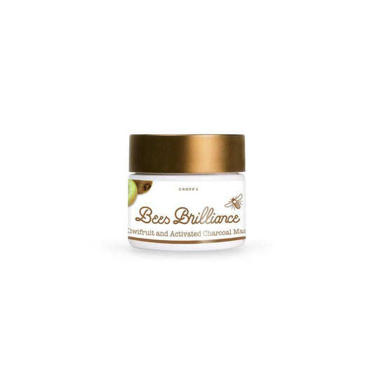 Bees Brilliance Kiwifruit & actrivated charcoal mask 100ml