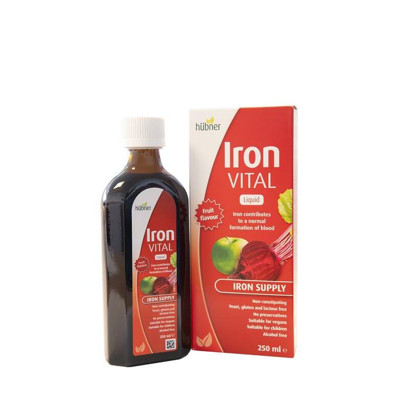Hubner Iron Vital ijzer elixer 250ml