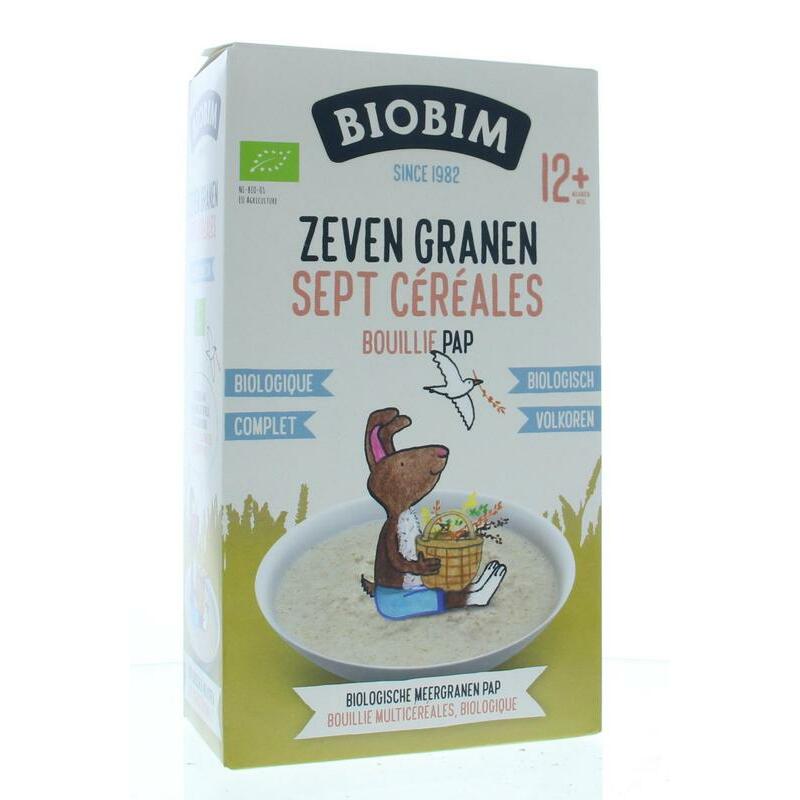 Biobim 7 Granenpap 12+ maanden bio 250g