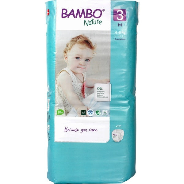 Bambo Babyluier midi 3 4-8kg 52st
