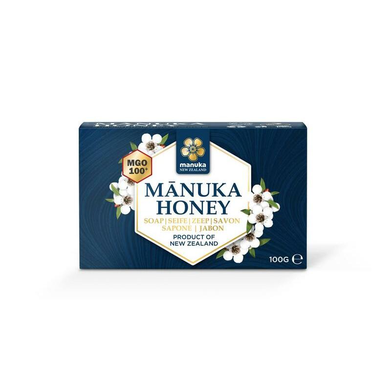 Manuka New Zealand Manuka honing MGO 100+ zeep 100g