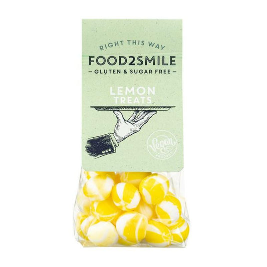 Food2Smile Lemon treats suikervrij glutenvrij lactosevrij 90g