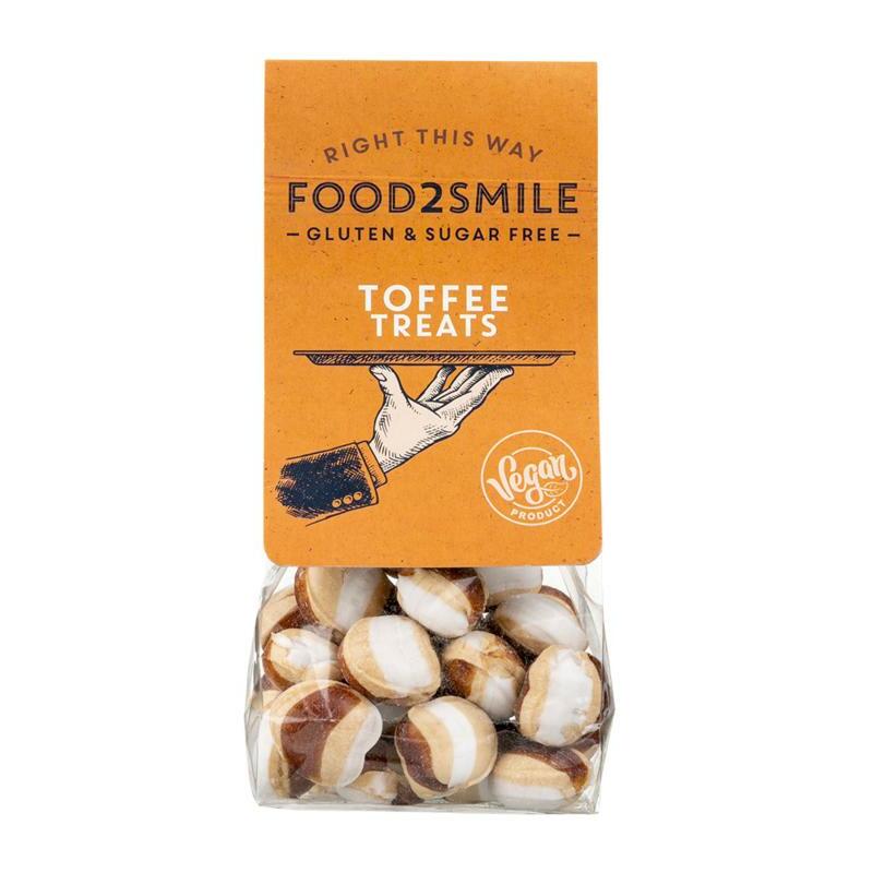 Food2Smile Toffee treats suikervrij glutenvrij lactosevrij 90g
