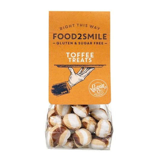 Food2Smile Toffee treats suikervrij glutenvrij lactosevrij 90g