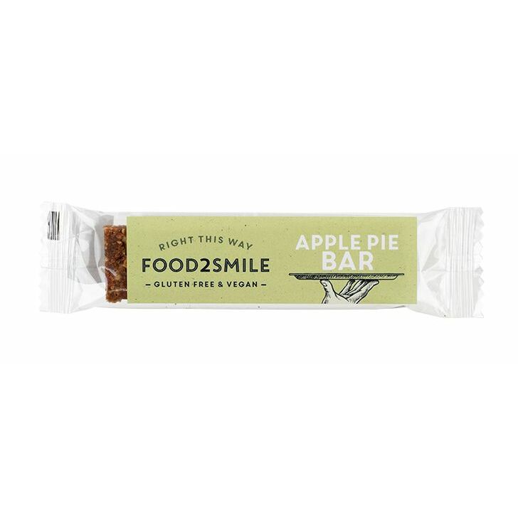 Food2Smile Apple pie bar glutenvrij lactosevrij 28g