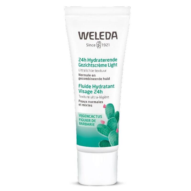 Weleda Vijgencactus 24h hydraterende gezichtscreme light 30ml