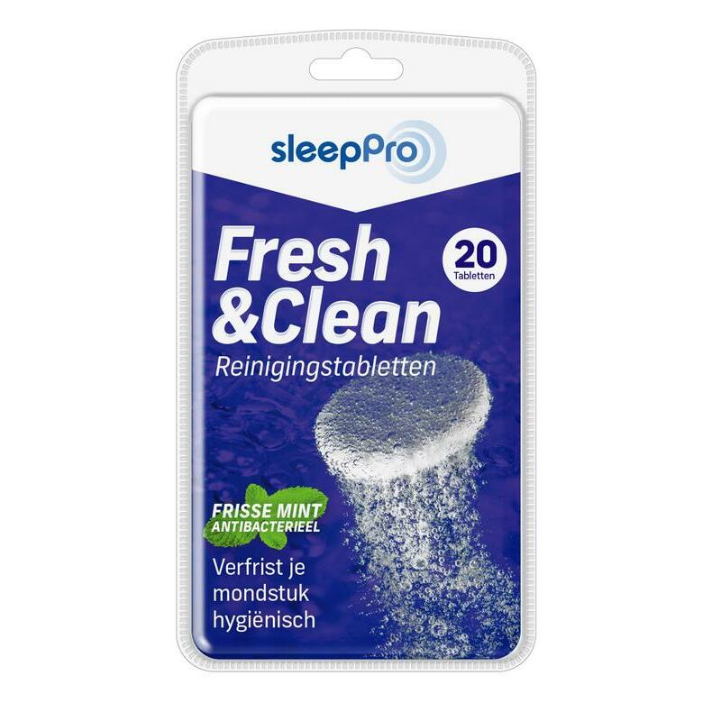 Sleeppro Fresh & clean reinigingstabletten 20st