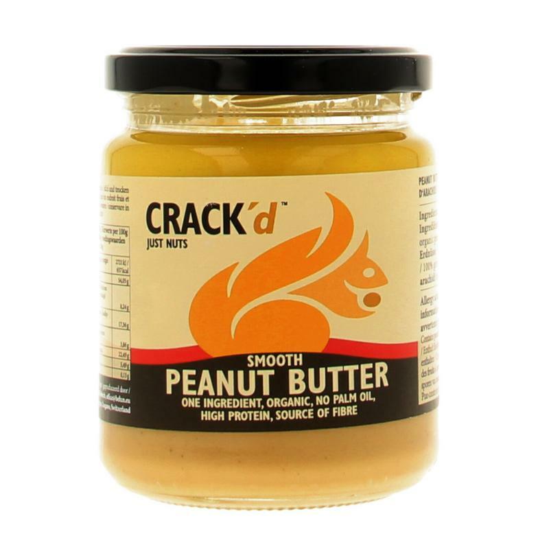 Crack'd Pindakaas organic bio 250g