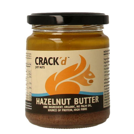 Crack'd Hazelnootpasta organic bio 250g