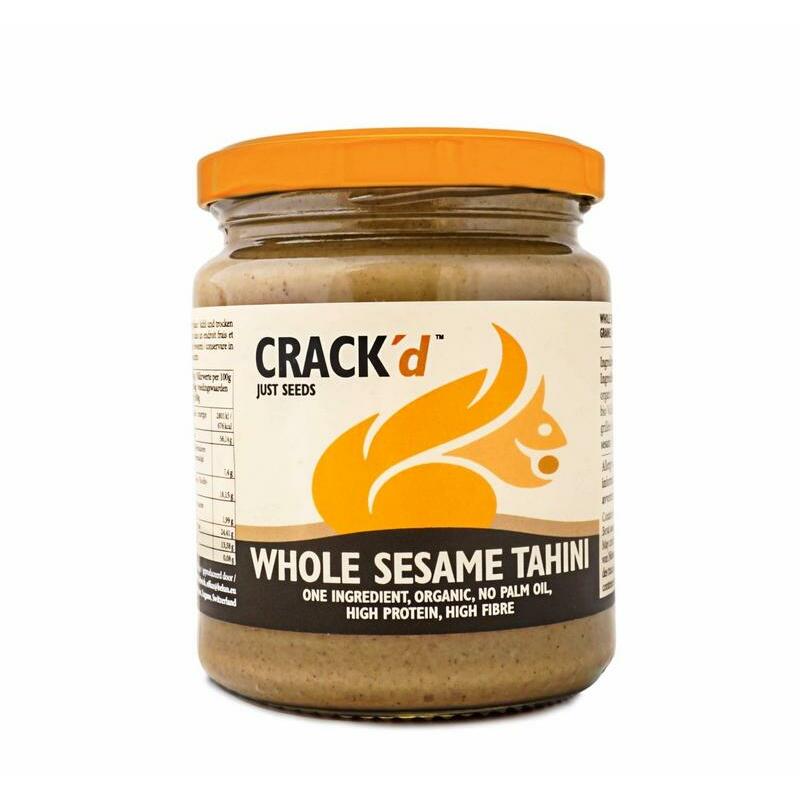 Crack'd Volkoren sesam tahini organic bio 250g