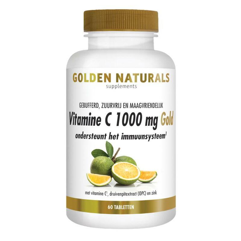 Golden Naturals Vitamine C1000 mg gold 60tb