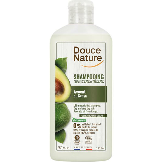 Douce Nature Shampoo verzorgend droog haar avocado bio 250ml
