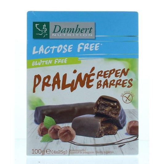Damhert Pralinerepen lactosevrij en glutenvrij 100g