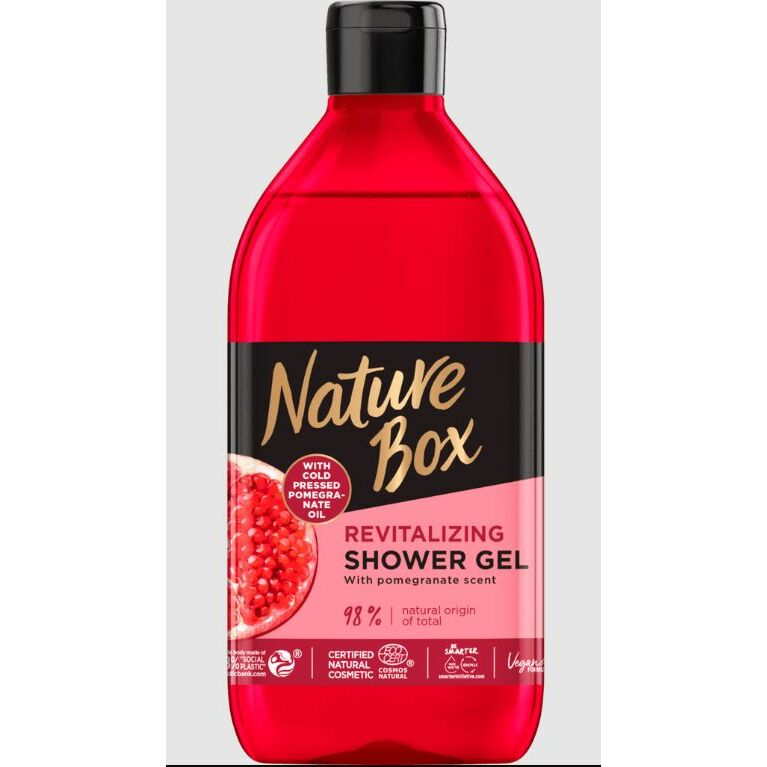 Nature Box Shower gel pomegranate 385ml