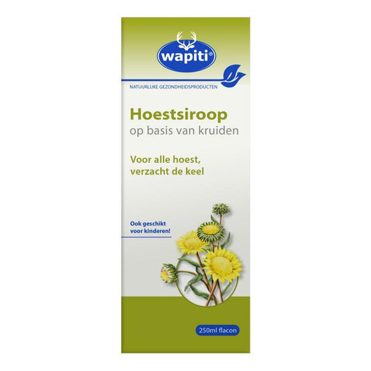 Wapiti Hoestsiroop 250ml