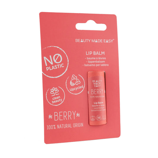 Beauty Made Easy Papertube lipbalm berry 6g