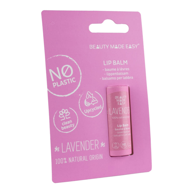 Beauty Made Easy Papertube lipbalm lavender 6g